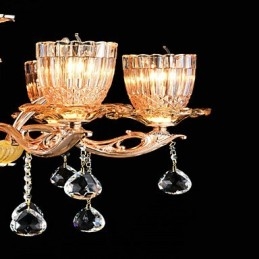 Moderno Contemporâneo Tradicional Clássico Liga de Zinco Recurso para Cristal Mini Estilo Metal Pendente Luz
