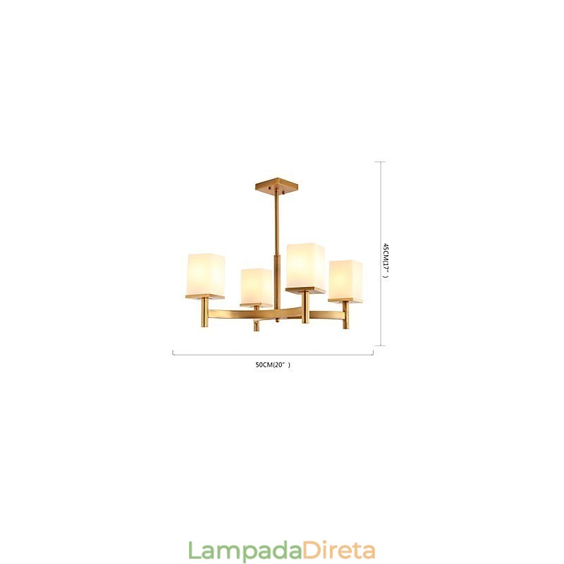 O lustre de luz