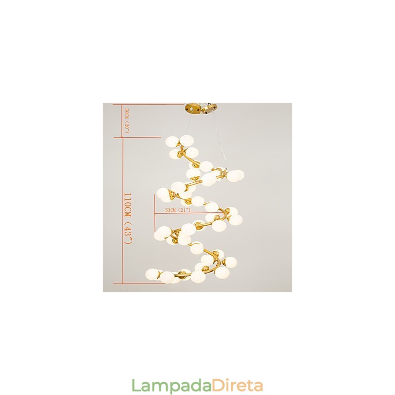 Lustres de arte personalizados
