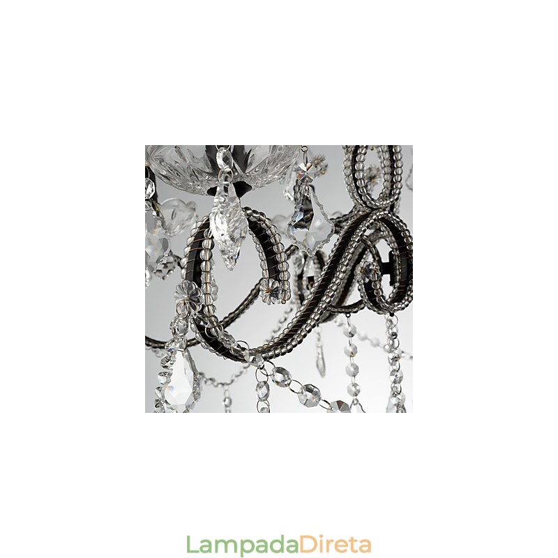 8 Luzes Lustre de Cristal Moderno Contemporâneo Tradicional Clássico Rústico Lodge Vintage Retro