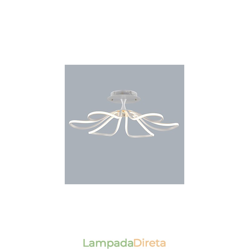 Luminária de teto embutida estilo moderno e contemporâneo mini