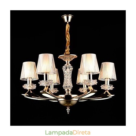 Moderno Contemporâneo Tradicional Clássico Liga de Zinco Recurso para Cristal Mini Estilo Metal Pendente Luz Moderno Contemporâneo Tradicional Clássico Liga de Zinco Recurso para Cristal Mini Estilo Metal Pendente Luz