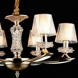 Moderno Contemporâneo Tradicional Clássico Liga de Zinco Recurso para Cristal Mini Estilo Metal Pendente Luz