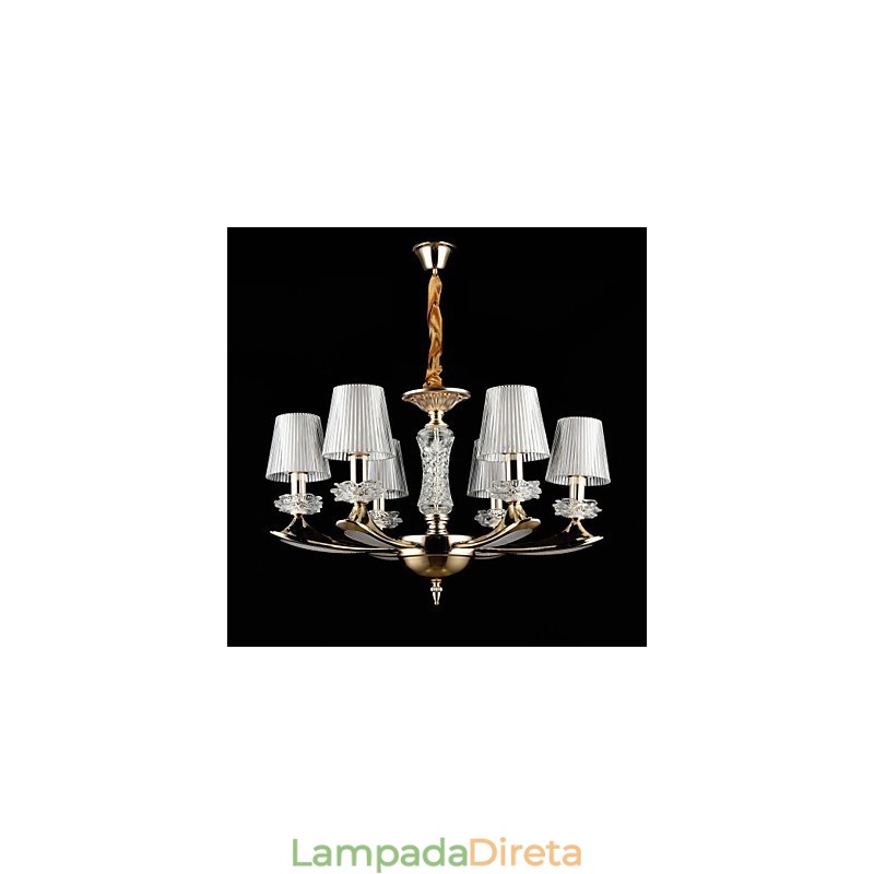 Moderno Contemporâneo Tradicional Clássico Liga de Zinco Recurso para Cristal Mini Estilo Metal Pendente Luz