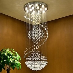 Moderno lustre de cristal pendente de teto luminárias de iluminação suspensas para casa luminárias