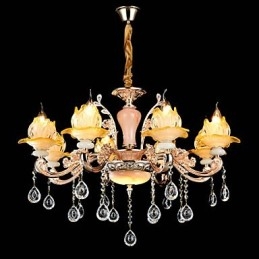 Moderno Contemporâneo Tradicional Clássico Liga de Zinco Recurso para Cristal Mini Estilo Metal Pendente Luz