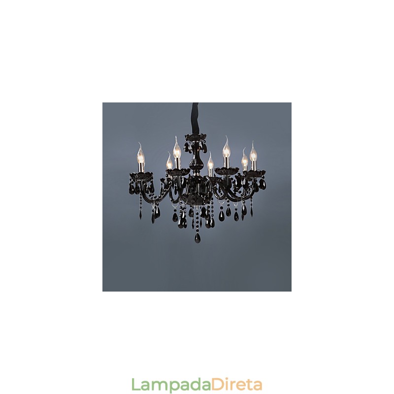 Característica eletrogalvanizada contemporânea moderna para lustre de cristal