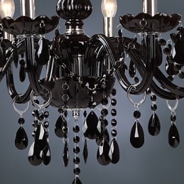 Característica eletrogalvanizada contemporânea moderna para lustre de cristal