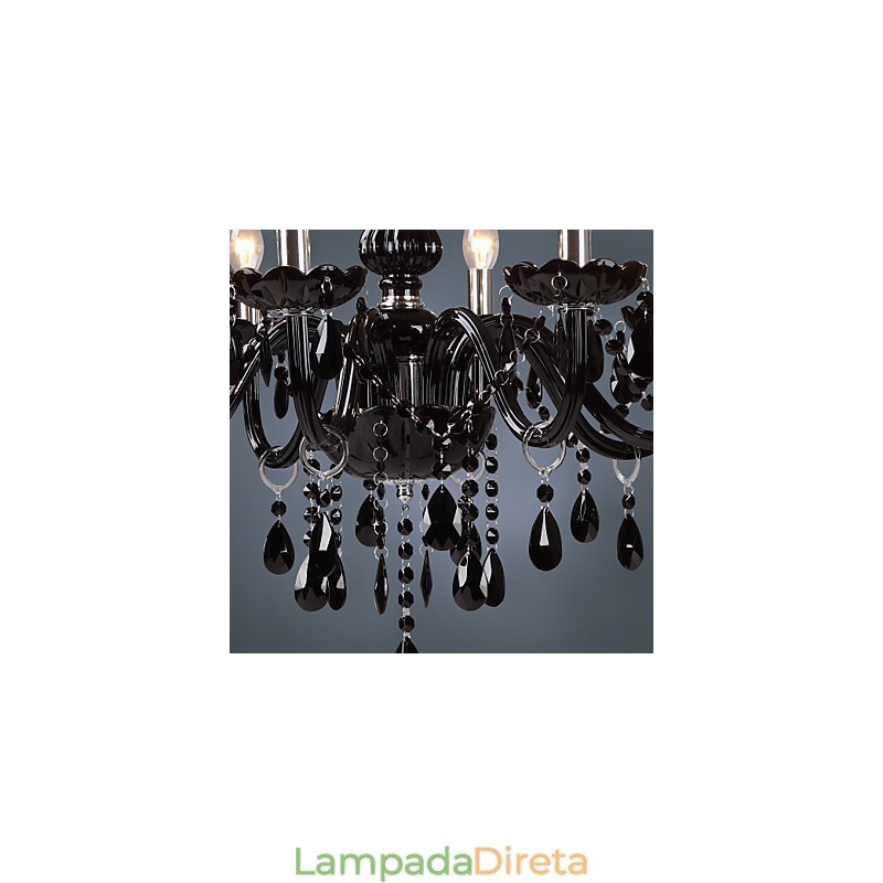 Característica eletrogalvanizada contemporânea moderna para lustre de cristal