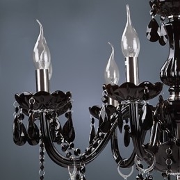 Característica eletrogalvanizada contemporânea moderna para lustre de cristal