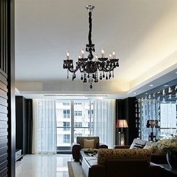 Característica eletrogalvanizada contemporânea moderna para lustre de cristal