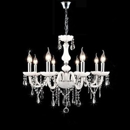 Moderno Contemporâneo Tradicional Clássico Outros Característica para Cristal Vela Estilo Lustre de Vidro