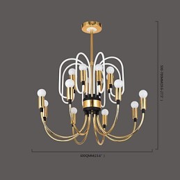 Lustre moderno e contemporâneo personalizado estilo mini
