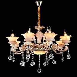Moderno Contemporâneo Tradicional Clássico Liga de Zinco Recurso para Cristal Mini Estilo Metal Pendente Luz