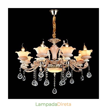 Moderno Contemporâneo Tradicional Clássico Liga de Zinco Recurso para Cristal Mini Estilo Metal Pendente Luz Moderno Contemporâneo Tradicional Clássico Liga de Zinco Recurso para Cristal Mini Estilo Metal Pendente Luz