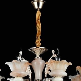 Moderno Contemporâneo Tradicional Clássico Liga de Zinco Recurso para Cristal Mini Estilo Metal Pendente Luz