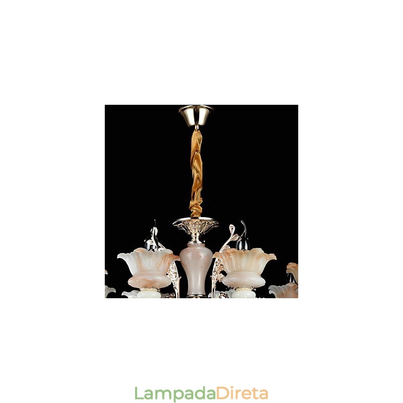 Moderno Contemporâneo Tradicional Clássico Liga de Zinco Recurso para Cristal Mini Estilo Metal Pendente Luz