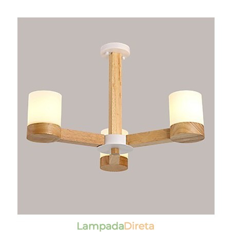 3 Luzes Lustre Moderno Contemporâneo Tradicional Clássico Vintage Country Madeira Característica para Madeira 3 Luzes Lustre Moderno Contemporâneo Tradicional Clássico Vintage Country Madeira Característica para Madeira