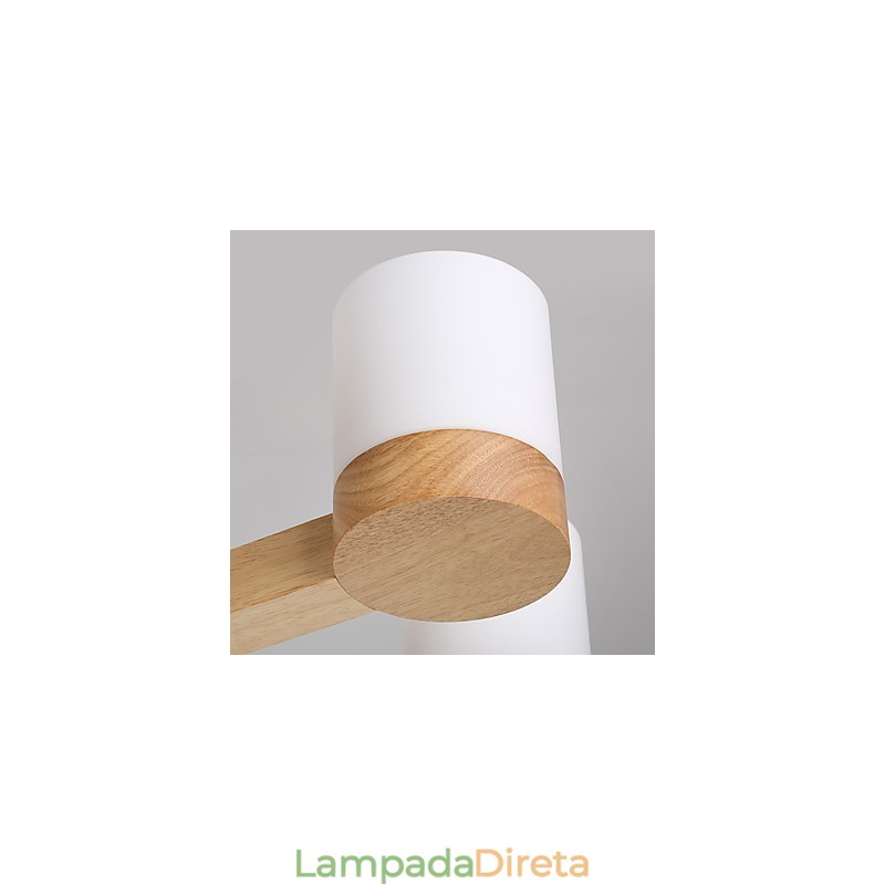 3 Luzes Lustre Moderno Contemporâneo Tradicional Clássico Vintage Country Madeira Característica para Madeira