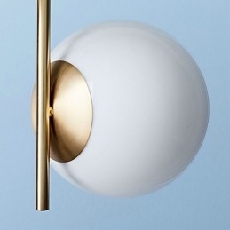 Pintura rústica de chalé para designers, lustre de 2 lâmpadas em metal para lojas internas