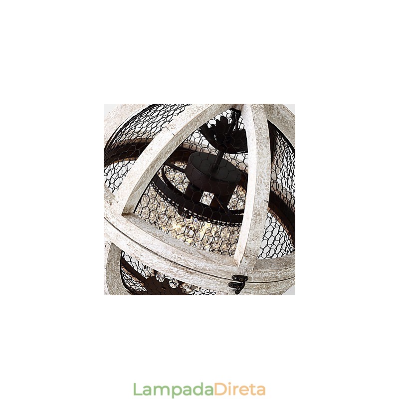 Vintage Metal Amercian Industrial Loft Pintura Cor Lustre de Madeira Lâmpada Pendente Decoração Interna Lâmpada