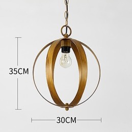 Loft Metal Amercian Estilo Industrial Pintura Cor Lustre Europeu Lâmpada Pendente Decoração Interna Lâmpada
