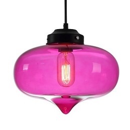 Pendente Bubble Design 1 Luz Minimalista Pintura em Ferro