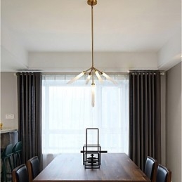 Lustre moderno e contemporâneo personalizado estilo mini de 5 luzes