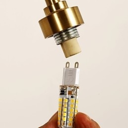 Lustre moderno e contemporâneo personalizado estilo mini de 5 luzes