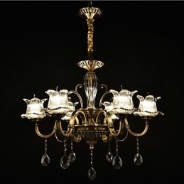 Pintura rústica de chalé para designers, lustre de 2 lâmpadas em metal para lojas internas