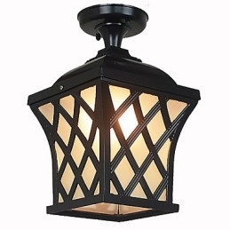Lâmpada rural americana jardim pátio porta ao ar livre à prova d'água uva droplight