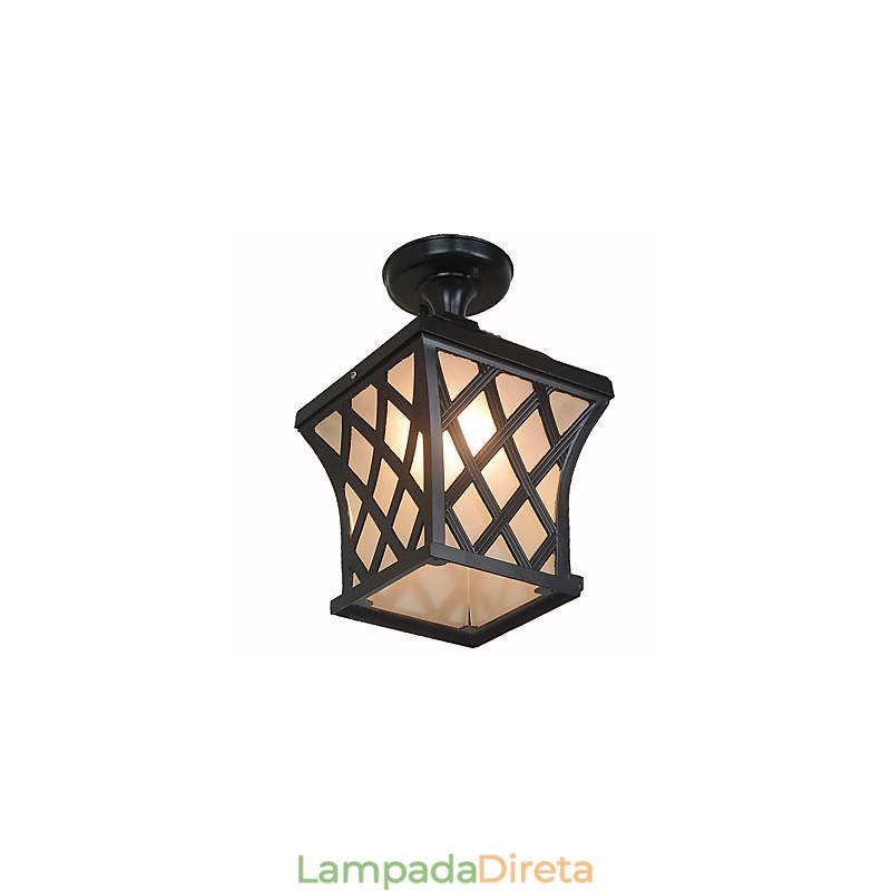 Lâmpada rural americana jardim pátio porta ao ar livre à prova d'água uva droplight