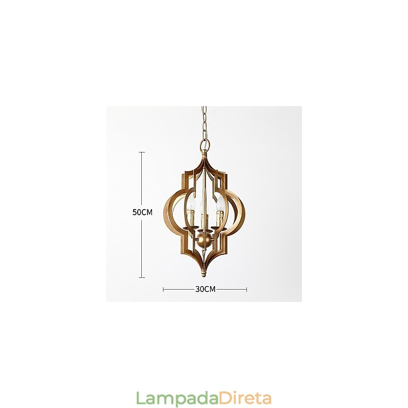 Vintage Metal Amercian Industrial Loft Pintura Cor Lustre Europeu Lâmpada Pendente Decoração Interna Lâmpada
