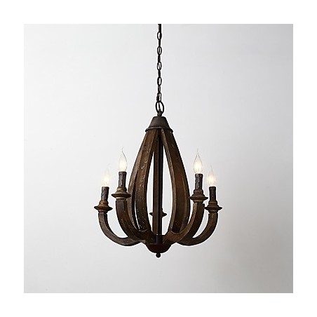 Pintura Vintage Recurso Mini Estilo Madeira Bambu Lustre Lâmpada Decorar Luminária Pendente Pintura Vintage Recurso Mini Estilo Madeira Bambu Lustre Lâmpada Decorar Luminária Pendente