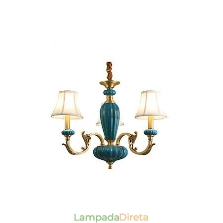 Lustre todo em cobre Lustre decorativo jade OP Lustre todo em cobre Lustre decorativo jade OP