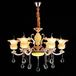 Moderno Contemporâneo Tradicional Clássico Liga de Zinco Recurso para Cristal Mini Estilo Metal Pendente Luz