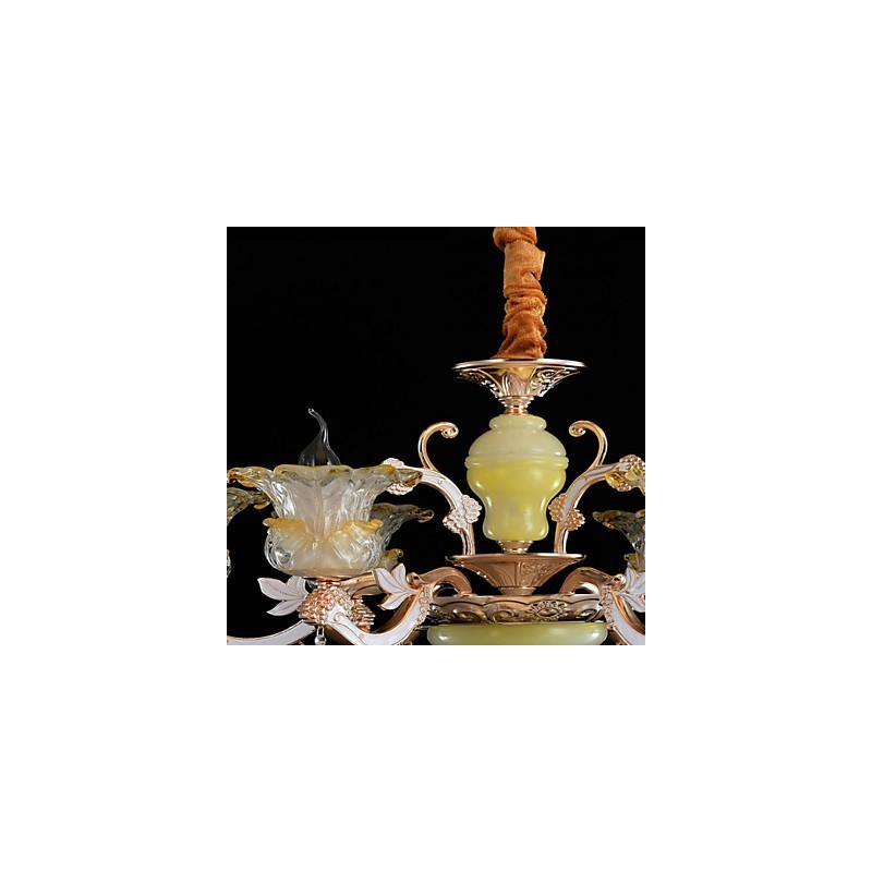 Moderno Contemporâneo Tradicional Clássico Liga de Zinco Recurso para Cristal Mini Estilo Metal Pendente Luz