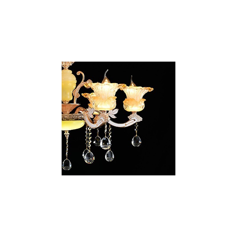 Moderno Contemporâneo Tradicional Clássico Liga de Zinco Recurso para Cristal Mini Estilo Metal Pendente Luz