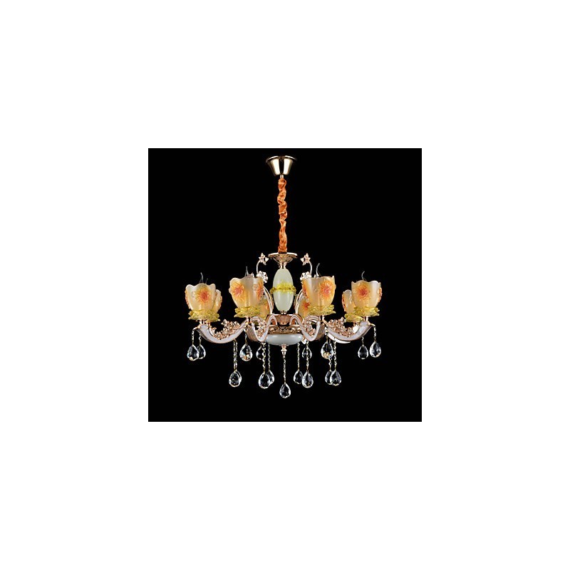 Moderno Contemporâneo Tradicional Clássico Liga de Zinco Recurso para Cristal Mini Estilo Metal Pendente Luz