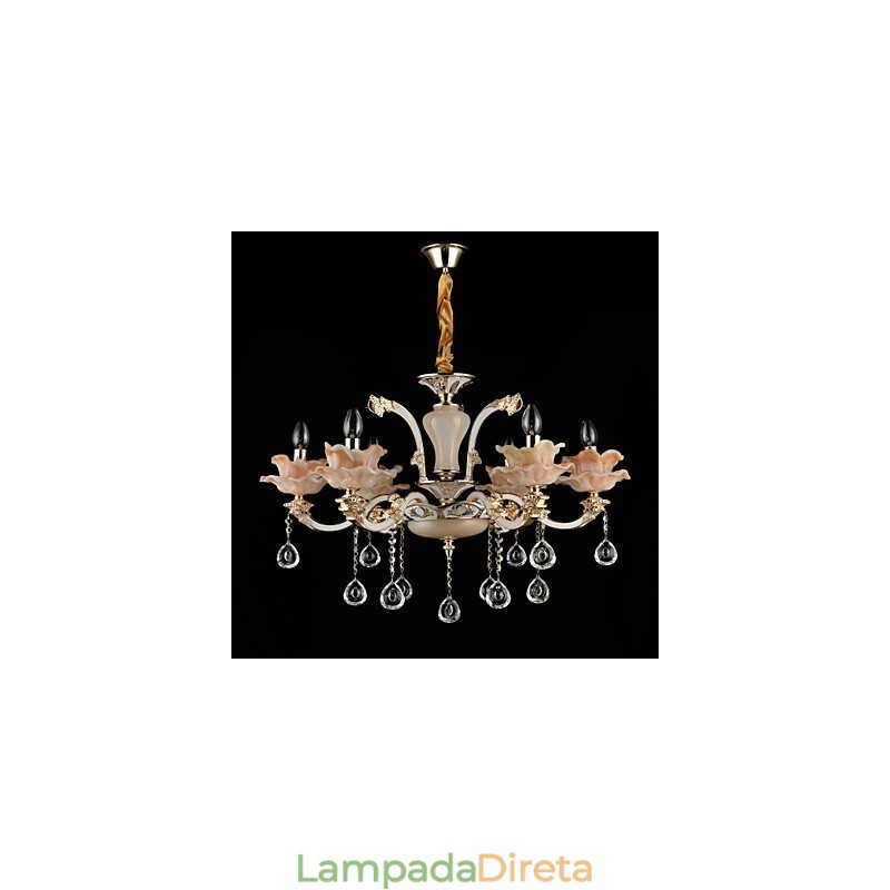 Moderno Contemporâneo Tradicional Clássico Liga de Zinco Recurso para Cristal Mini Estilo Metal Pendente Luz