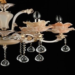 Moderno Contemporâneo Tradicional Clássico Liga de Zinco Recurso para Cristal Mini Estilo Metal Pendente Luz