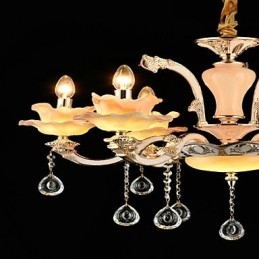 Moderno Contemporâneo Tradicional Clássico Liga de Zinco Recurso para Cristal Mini Estilo Metal Pendente Luz