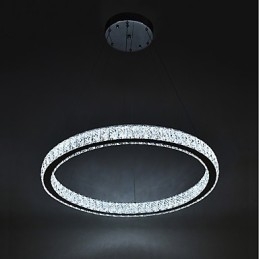 Anel regulável Indoo Luz de teto Pendente Luz moderna Lustre Iluminação Lustre Lâmpada com controle remoto
