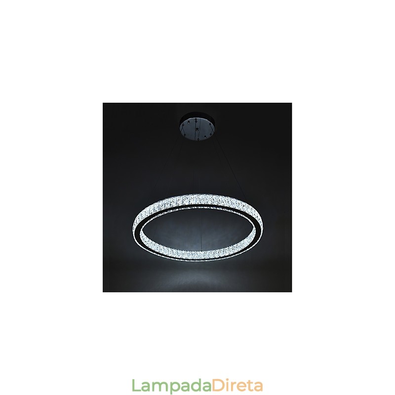 Anel regulável Indoo Luz de teto Pendente Luz moderna Lustre Iluminação Lustre Lâmpada com controle remoto