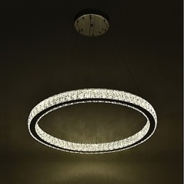 Anel regulável Indoo Luz de teto Pendente Luz moderna Lustre Iluminação Lustre Lâmpada com controle remoto