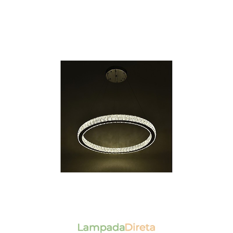 Anel regulável Indoo Luz de teto Pendente Luz moderna Lustre Iluminação Lustre Lâmpada com controle remoto