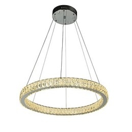 Anel regulável Indoo Luz de teto Pendente Luz moderna Lustre Iluminação Lustre Lâmpada com controle remoto