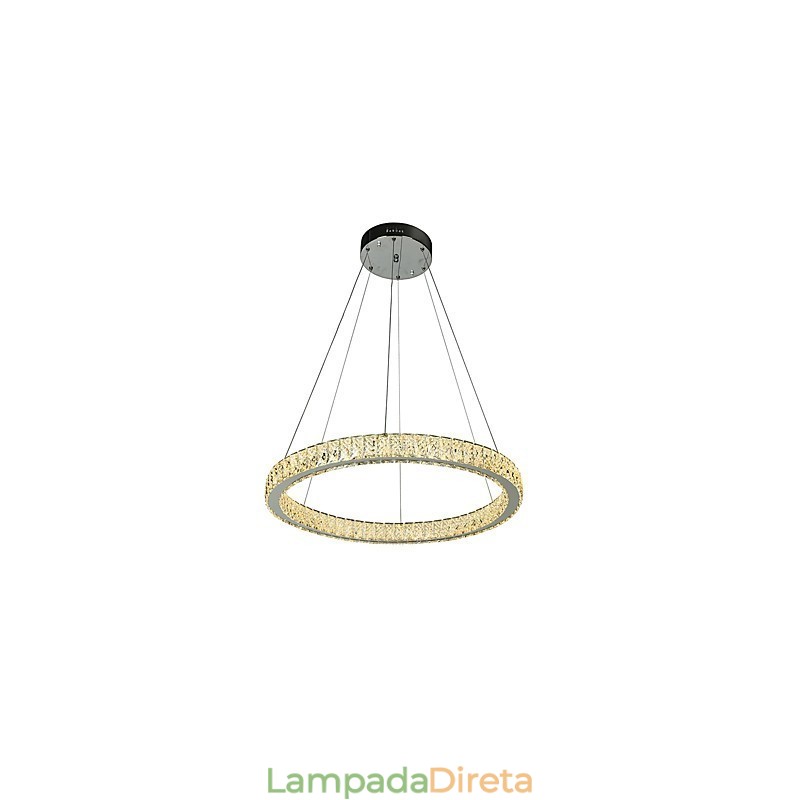 Anel regulável Indoo Luz de teto Pendente Luz moderna Lustre Iluminação Lustre Lâmpada com controle remoto