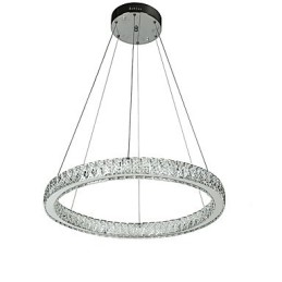 Anel regulável Indoo Luz de teto Pendente Luz moderna Lustre Iluminação Lustre Lâmpada com controle remoto