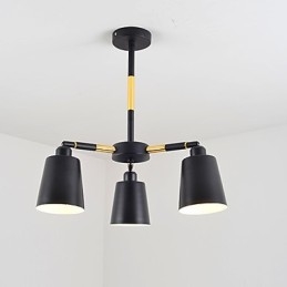 Luminária pendente tradicional clássica com pintura para estilo mini madeira bambu